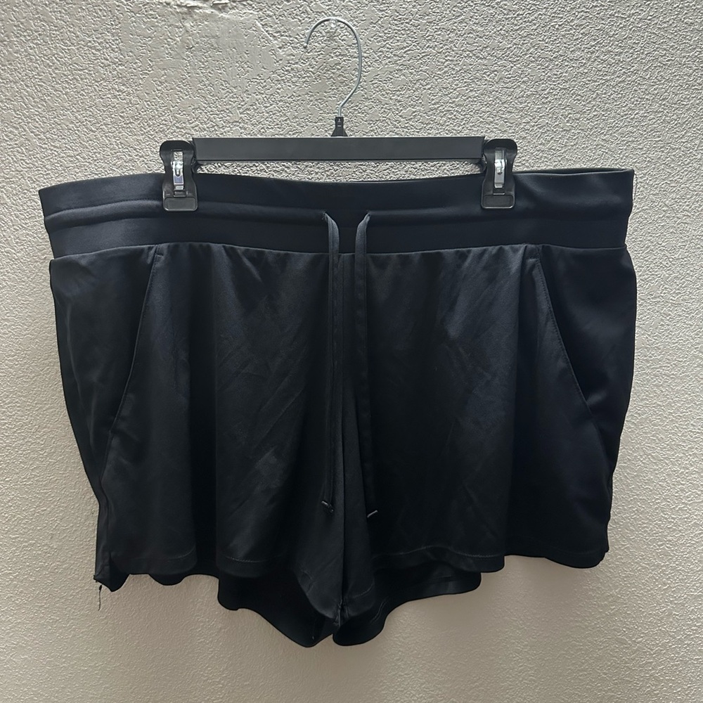 All in Motion Black Athletic Shorts Moisture-Wicking Elastic Waist